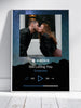 Load image into Gallery viewer, Personalizuotas Spotify muzikos grotuvo plakatas su jūsų nuotrauka, fonu, daina ir spotify kodu