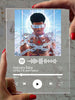 Load image into Gallery viewer, Personalised &quot;Spotify&quot; glass poster-Personalised &quot;Spotify&quot; template with scannable Spotify Code, high quality printed on the glass. These make the perfect gift. Order yours now 👉 sogifts.eu-black, glass poster, green, music player, spotify, white-Personalized products-sogifts.eu