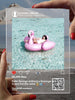 Load image into Gallery viewer, Personalised &quot;Instagram&quot; glass poster-Personalised &quot;Instagram&quot; template with scannable QR code, high quality printed on the glass. These make the perfect gift. Order yours now 👉 sogifts.eu-black, glass poster, instagram, qrcode, white-Personalized products-sogifts.eu
